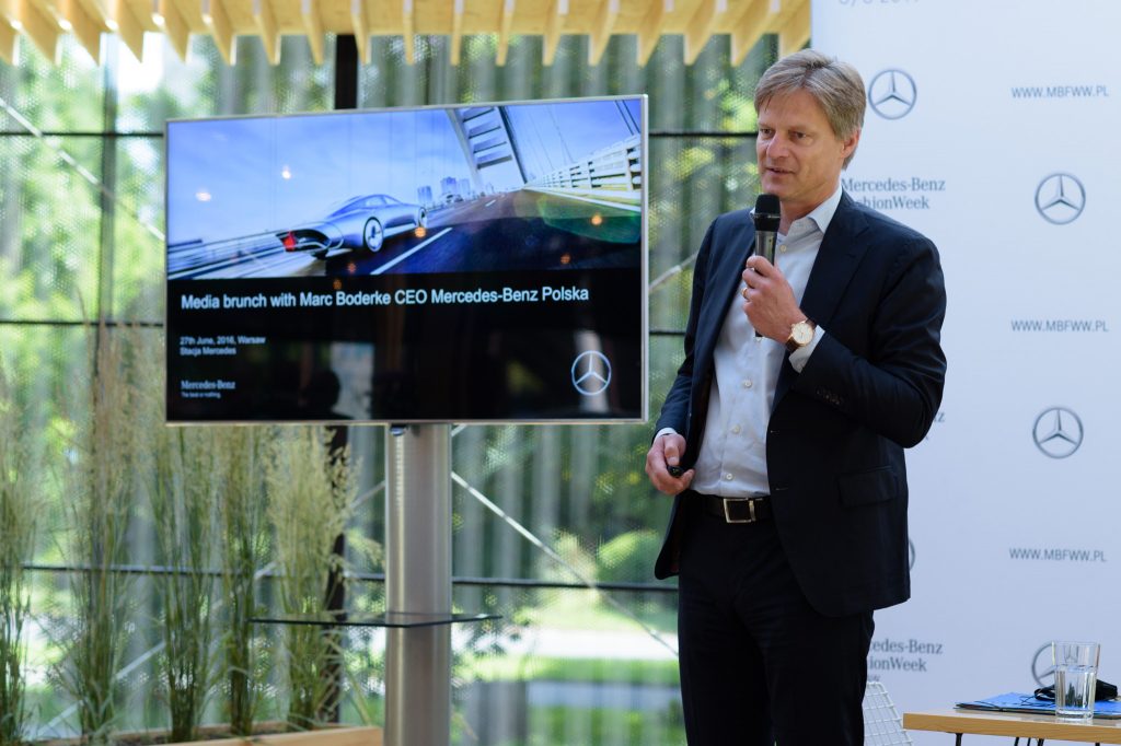 Marc Boderke CEO Mercedes-Benz Polska / fot Filip Okopny