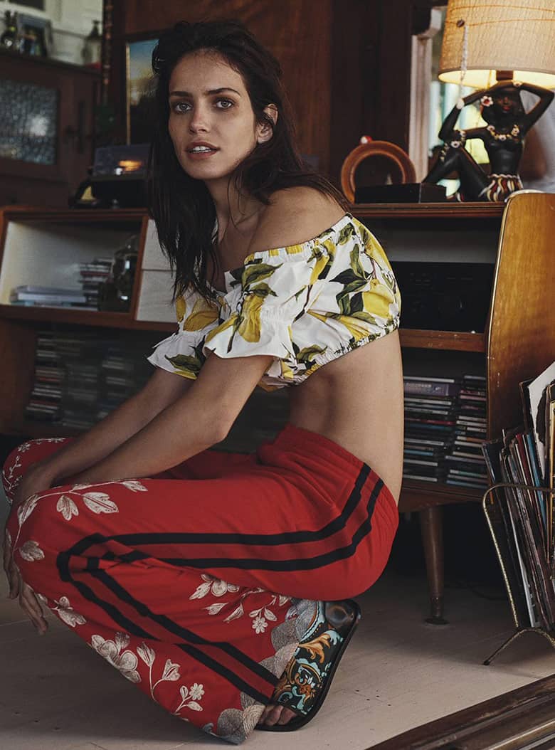 Model Amanda Wellsh photographed by Benny Horne for Vogue Australia February 2016